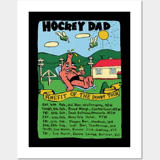 Hockey Dad Tour List Posters and Art